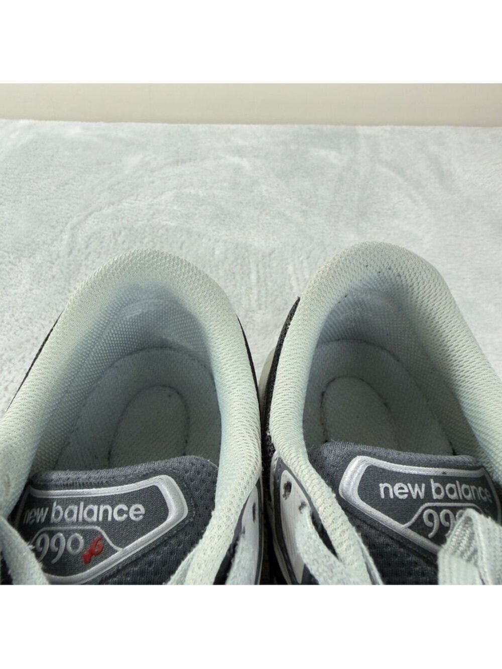 New Balance Men's Size 8.5 US/8 UK/42 EU M990BK6 Made in USA 990v6 Black/Grey - Picture 11 of 12